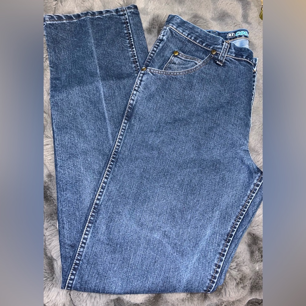 Wrangler Cool Vantage Relaxed Fit Denim Jeans